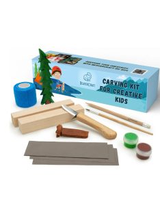 BeaverCraft Ajándék Faragó Készlet - Lucfenyő