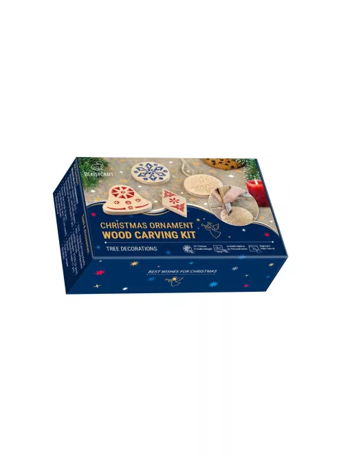 Wood carving kit "Christmas Ornament" BeaverCraft