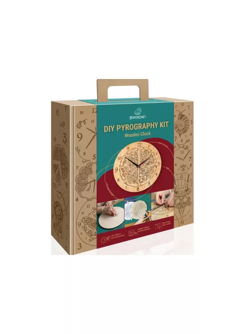 BeaverCraft Pyrography Clock Making Kit