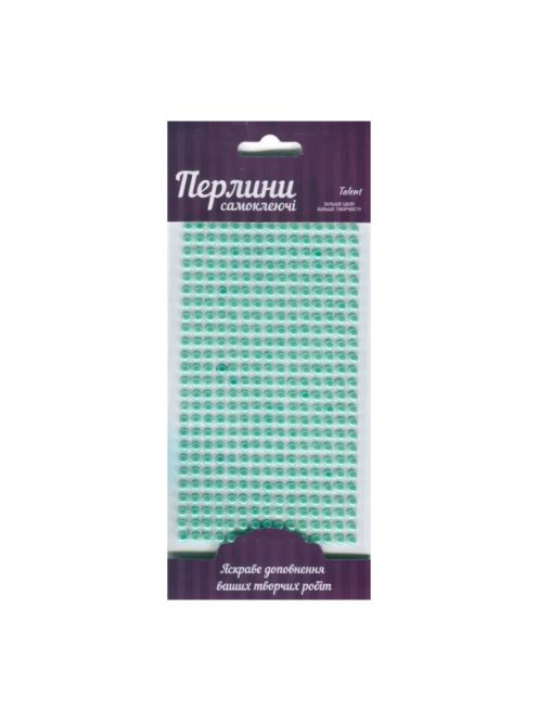 Self-adhesive Glitter Pearls 5mm 375pcs – türkiz