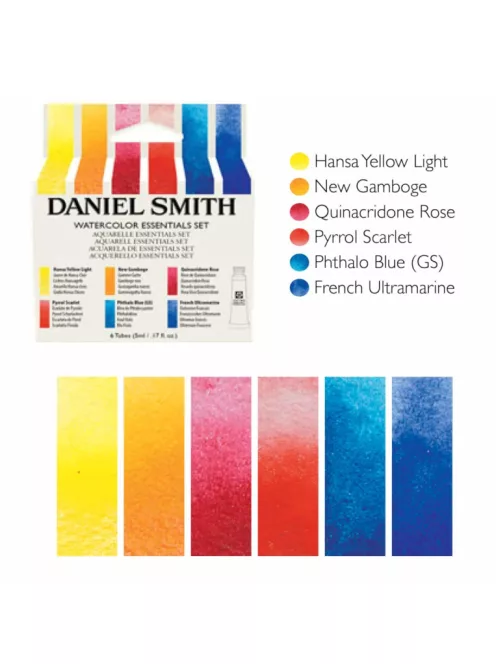 Set of watercolor paints DS 6x5ml Essentials