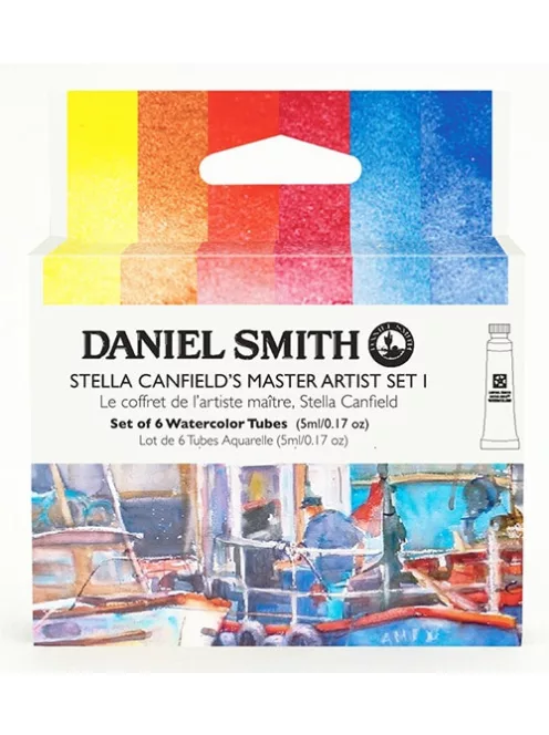 Set of watercolor paints DS 6x5ml Stella Canfield's mester set 1