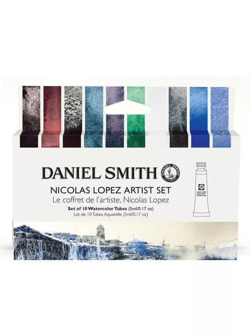 Set of watercolor paints DS 10x5ml Nicolas Lopez mester set