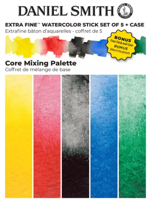 Daniel Smith Akvarell rúd - 5 db készlet Creative Mixing