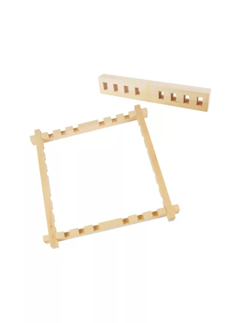 Selyem keret fa 100x100cm