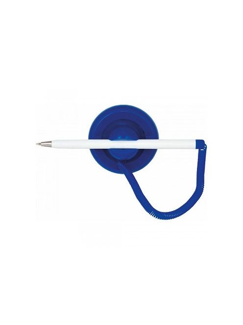 Golyóstoll postai tartóval, kék