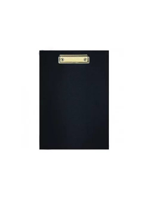 A4 fekete laminált csíptetős tábla