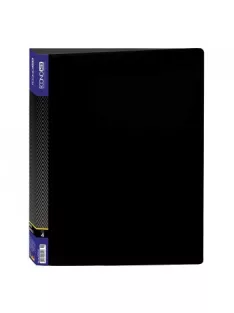 Gyűrűs mappa 4 gyűrűvel, A4-hez fekete