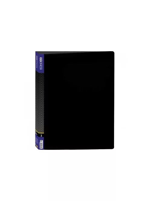 Gyűrűs mappa 4 gyűrűvel, A4-hez fekete
