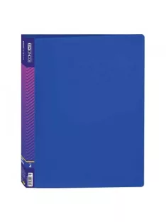 Gyűrűs mappa 4 gyűrűvel, A4-hez kék