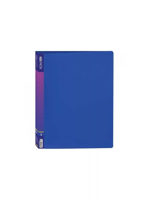Gyűrűs mappa 4 gyűrűvel, A4-hez kék