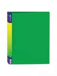 Gyűrűs mappa 4 gyűrűvel, A4-hez zöld