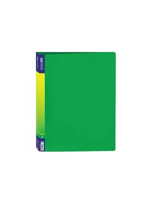 Gyűrűs mappa 4 gyűrűvel, A4-hez zöld