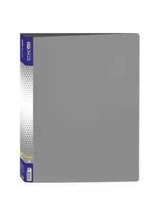 Gyűrűs mappa 4 gyűrűvel, A4-hez szürke