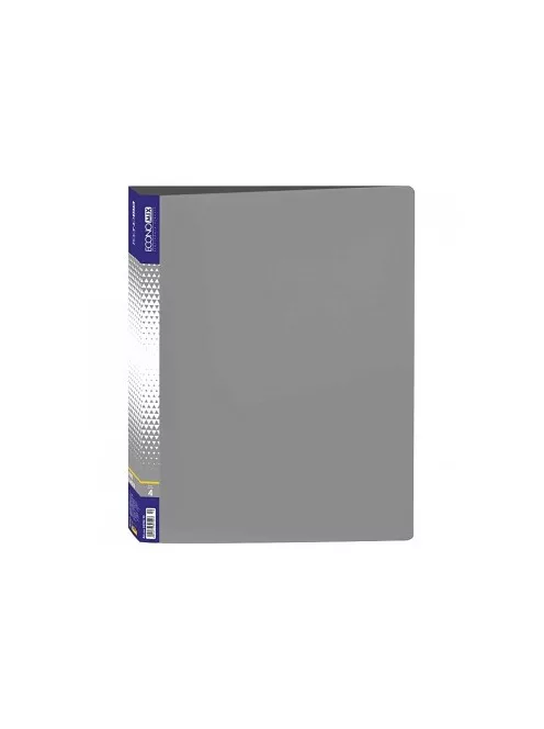 Gyűrűs mappa 4 gyűrűvel, A4-hez szürke