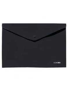 Boríték mappa, A4 fekete mappa