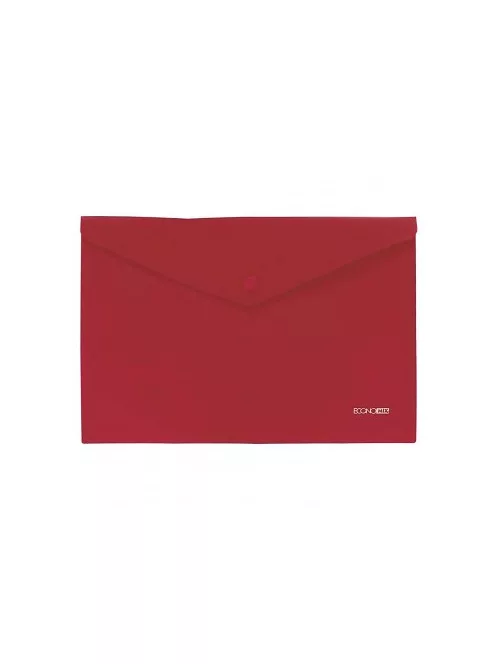 Boríték mappa, piros A4 dosszié mappa