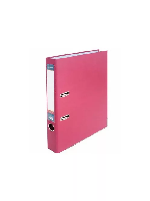 Gyűrűs mappa/dosszié A4-hez, rózsaszín 50mm