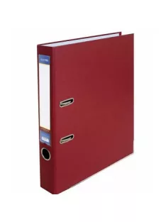 Gyűrűs mappa/dosszié A4-hez, bordó 50mm