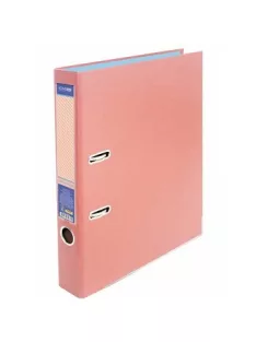 A4 gyűrűs mappa/dosszié, korall 50mm