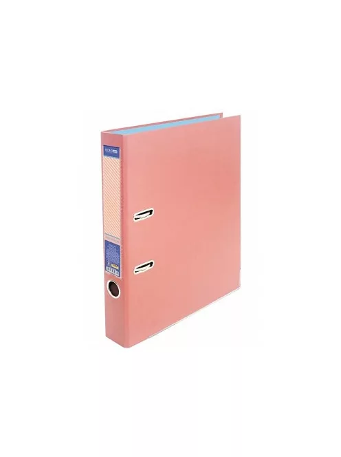 A4 gyűrűs mappa/dosszié, korall 50mm