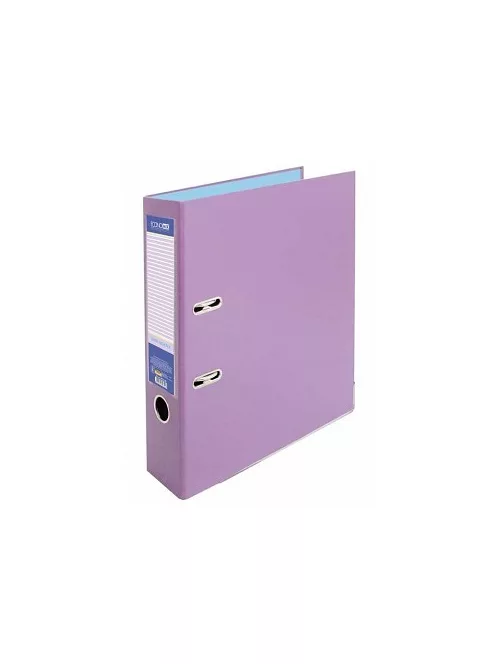 Gyűrűs mappa/dosszié A4-hez, levendula lila 70mm