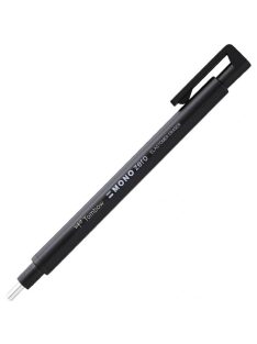 Tombow Mono zero radír, fekete, kerek ceruza