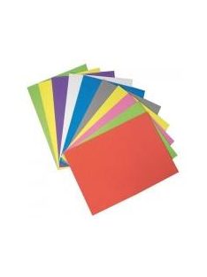 Moosgummi habszivacs jegyzettömb A4 - 10 színű készlet