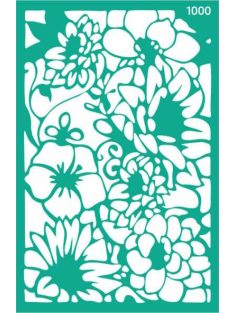 Ismételhető öntapadós sablon 13x20cm – 1000 db