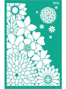 Ismételhető öntapadós sablon 13x20cm – 1002