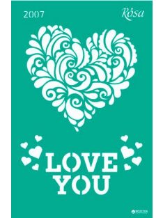 Ismételhető öntapadós sablon 13x20cm – 2007