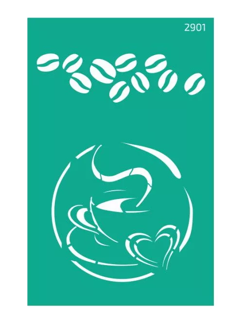 Sablon újrahasználható öntapadó 13x20cm – 2901