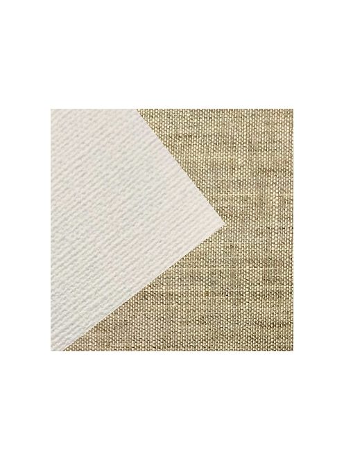 Alapozott vászon Rosa len 600g – szélesség 200cm, méterárú