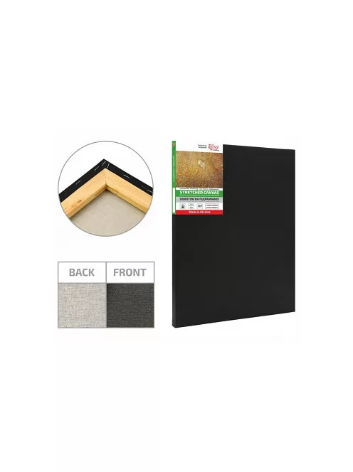 Coloured canvas Rosa fekete – 70x100cm