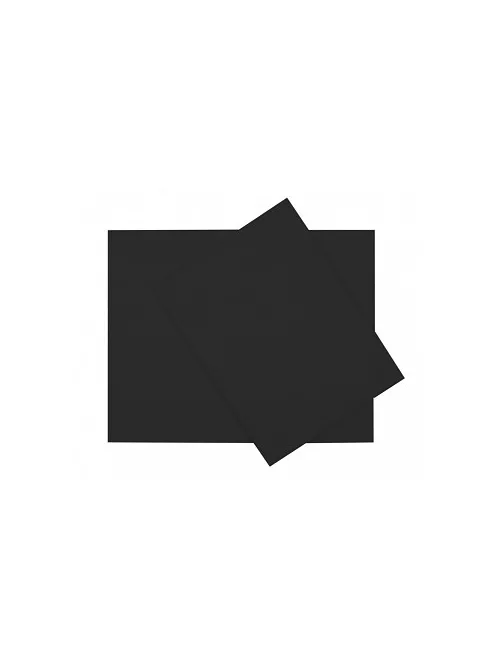 fekete canvas on board - 20x20cm