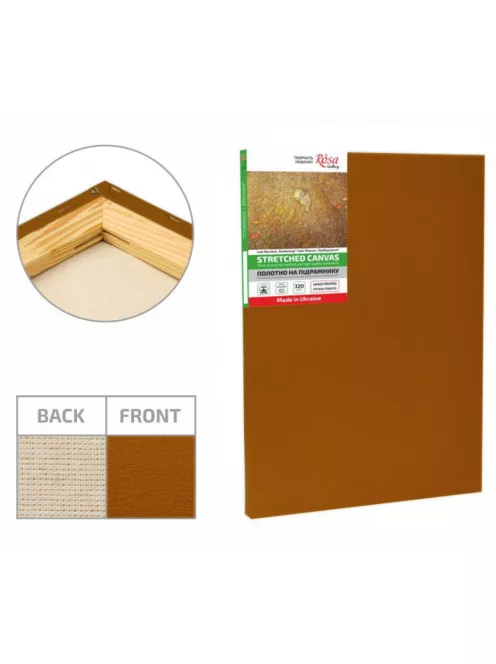 Colored canvas Rosa sienna – 20x30cm
