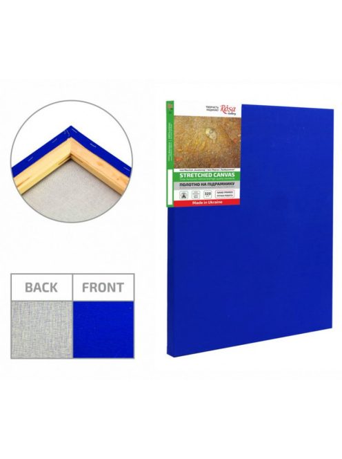 Colored canvas Rosa kék - 20x20cm