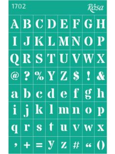 Ismételhető öntapadós sablon 13x20cm – 1702