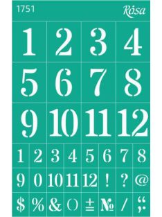 Ismételhető öntapadós sablon 13x20cm – 1751