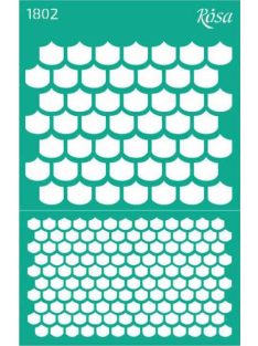 Ismételhető öntapadós sablon 13x20cm – 1802