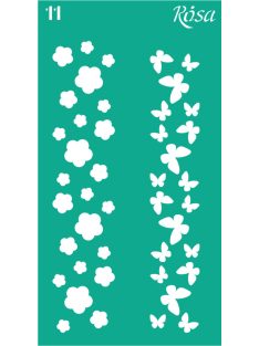 Ismételhető öntapadós sablon 13x20cm – 11