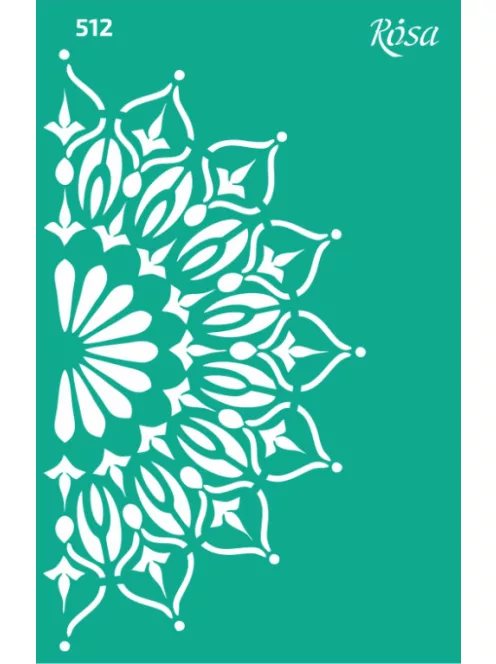 Stencil repeatable self-adhesive 13x20cm – 512