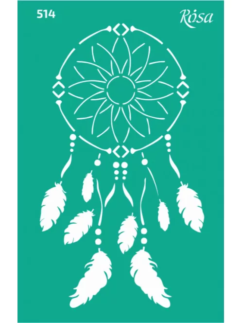 Sablon újrahasználható öntapadó 13x20cm – 514