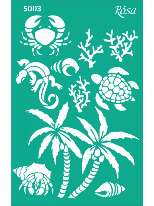 Sablon újrahasználható öntapadó 13x20cm – 5003