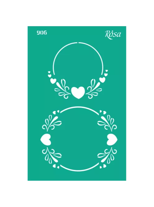 Stencil repeatable self-adhesive 13x20cm – 906