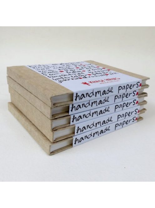 Tömb Khadi kézzel készített papírok 21x25cm 210g kemény tábla