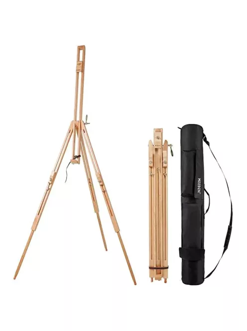 Pleinair beech easel Meeden 6077 with case