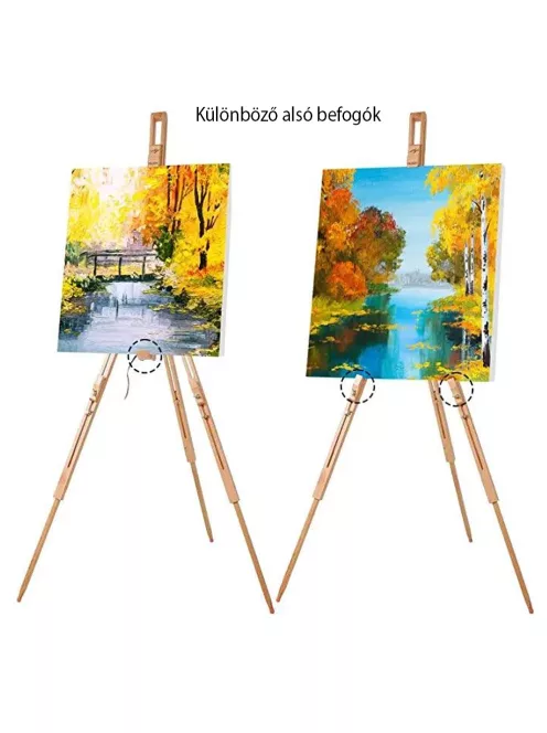 Pleinair beech easel Meeden 6077 with case