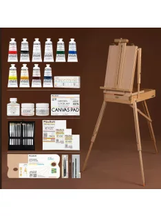 Nagy Meeden akril készlet doboz festőállvánnyal