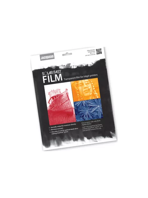 Jacquard SolarFast film tintasugaras nyomtatóhoz – 21.6x27.9cm, 8pcs